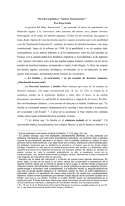 Derecho Argentino y &ldquo;uniones homosexuales&rdquo;