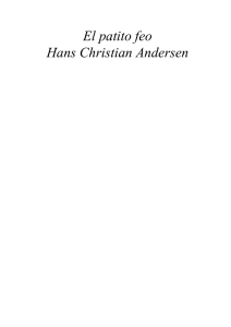 El patito feo Hans Christian Andersen