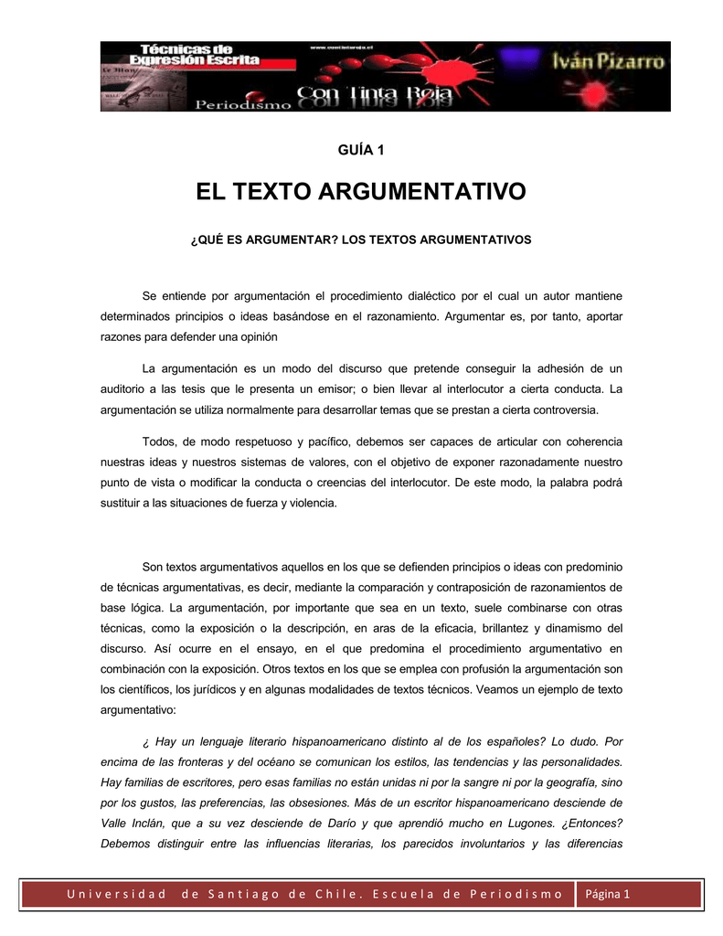 Textos Argumentativos En Texto Argumentativo Objetivos De La Images And Photos Finder