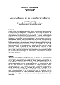 La comunicación en los toros - Universidad CEU Cardenal Herrera