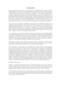 Unidad I Ch. Baudelaire - Preuniversitario| Ciudad de San Felipe