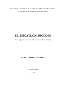 EL  DECATLÓN  RIOJANO  Ediciones SAL
