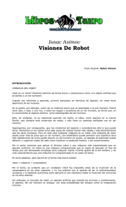 VISIONES DE ROBOT