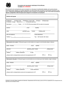 Individual Enrollment Form
