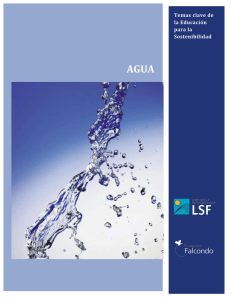 TEMA DEL AGUA - Learning for a Sustainable Future