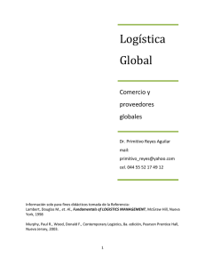 3. Tendencias de logística global - Contacto: 55-52-17-49-12