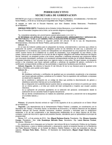 Reformas LXII Legislatura: Decreto 191. DOF 10-11-2014