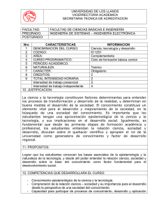 UNIVERSIDAD DE LOS LLANOS VICERRECTORIA ACADEMICA SECRETARIA TECNICA DE ACREDITACION
