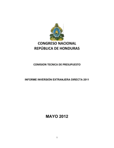 Informe de Inversión Extranjera Directa 2011 CN