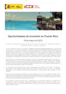 Oportunidades de inversión en Puerto Rico