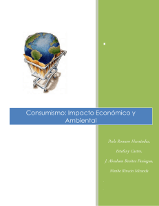 Consumismo: Impacto Económico y Ambiental