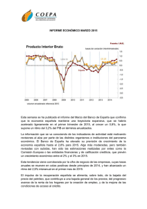 informe económico de marzo de 2015 de coepa