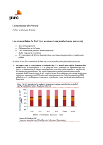 PriceWatterHouse pronostica un panorama económico bueno