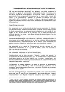 estrategia financiera del distrito (Rubén González)
