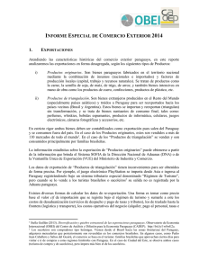 Informe Especial Comercio Exterior 2014 oficial