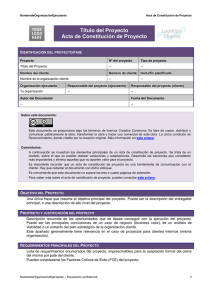 Acta de Constitución de Proyecto v1