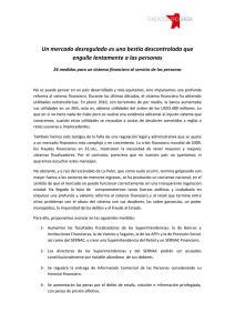 Un mercado desregulado es una bestia descontrolada que engulle