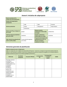 Anexo 6. Iniciativa de subproyecto