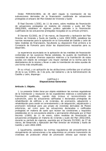 Orden  FOM/633/2004,  de  26  abril ... subvenciones  derivadas  de  la  financiación ...