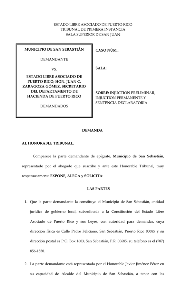recurso de “Injuction”