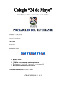 Colegio “24 de Mayo”