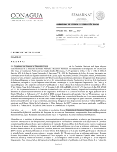 Autorización de ampliación al plazo de conclusión del