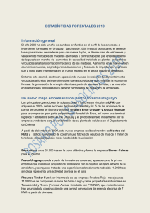 Información general - Inversiones Forestales en Uruguay