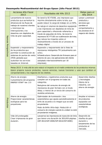 Más detalles en el desempeño ambiental (DOC)