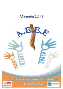 MEMORIA ACTIVIDADES AEEF 2011