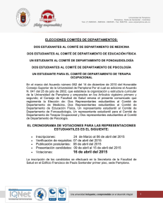 Ver cronograma de elecciones