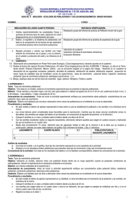 GUÍA No. 4 - BIOLOGÍA- ECOLOGÍA DE POBLACIONES Y CICLOS