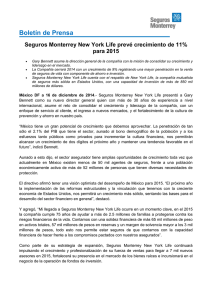 Boletín de Prensa  para 2015