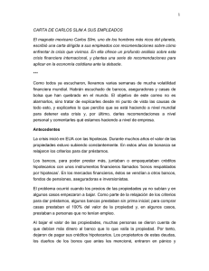 Carta de Carlos Slim a sus empleados