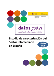 censo de empresas infomediarias 2012