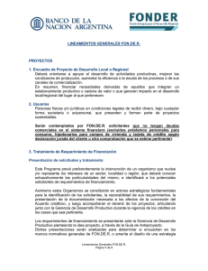 Lineamientos Generales - Banco de la Nación Argentina