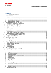 La ficción de Nietzsche