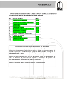 partidos políticos 2014