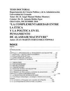tesis doctoral “la complementariedad entre la ética y la política en el