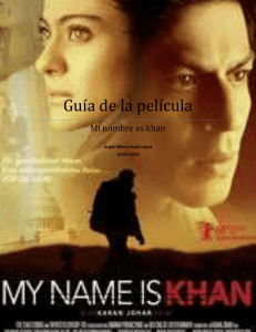 Guía de la película mi nombre es khan