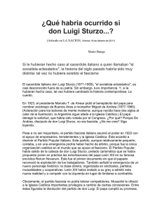 Blog 1 Qué habría ocurrido si Don Luigi Sturzo … Mario Bunge