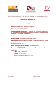 Redise&ntilde;o del programa de Procesamiento de informaci&oacute;n por
