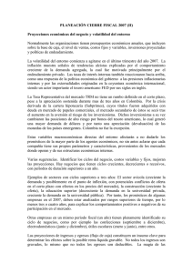 PLANEACIÓN CIERRE FISCAL 2007 (I)