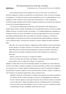 &ldquo;MINGUELA&rdquo; Autor: Oroncio Javier Garc&iacute;a Campo