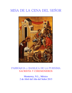 JSceremonieros2015 - Arquidiócesis de Monterrey