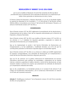 resoluci&oacute;n n&deg; 0000057 19-02-2014 dian