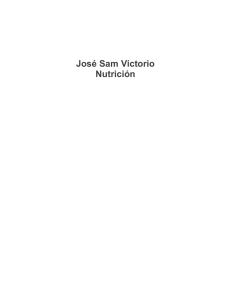 José Sam Victorio Nutrición