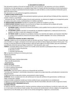 El documento de Medellín