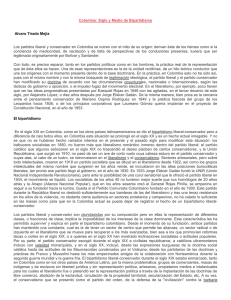Colombia: Siglo y Medio de Bipartidismo  Alvaro Tirado Mej&iacute;a