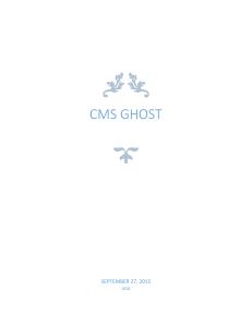 CMS Ghost
