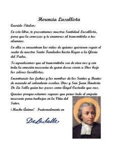 Herencia Lasallista - La Salle México Norte